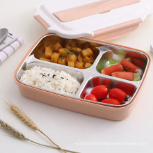 BPA Free High Resistant Microwave Safe Stainless Steel Lunch Box